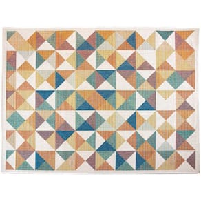 Tapete Sisal Aurora 04 Colorido - 2,50 X 3,00 - Edantex