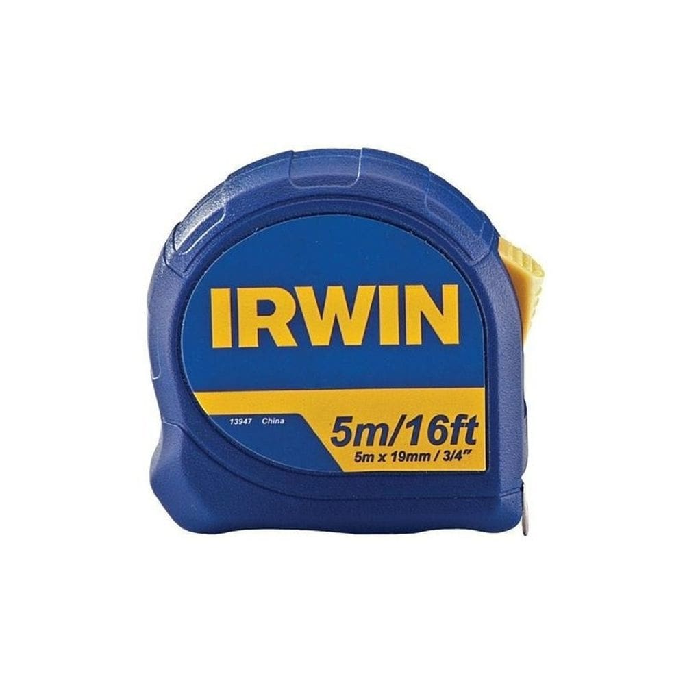 Trena Manual Standard 5m Irwim Modelo Iw13947 Ferramenta Essencial Para Tirar Medidas Com Precisão