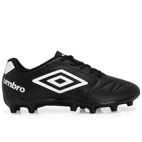 Chuteira Umbro Campo Class 2.2 Junior Preta e Branca