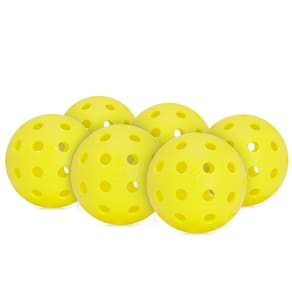 Bola De Pickleball Vollo - Pack com 06 Unidades