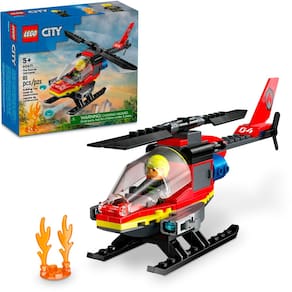 Lego City Helicoptero dos Bombeiros 60411 85pcs