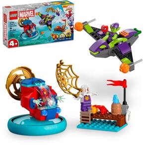 Lego Super Heroes Spidey vs Duende Verde 10793 com 84pcs