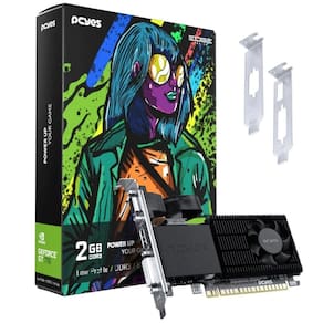 Placa de Video PCYES GeForce GT 710 Edge Low Profile, 2GB DDR3, 64 bits, PPET7102GBLP
