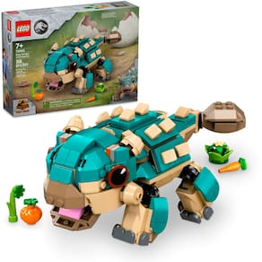 Lego Jurassic World Bebe Bumpy Anquilossauro 76962 com 358pc