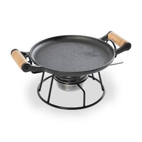 Réchaud Redondo Chapa de Ferro Fundido Fondue Carne Forma