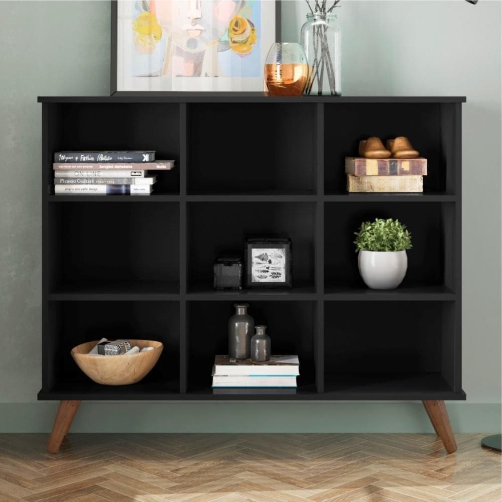 Nicho Organizador Preto Retrô (1478.70)