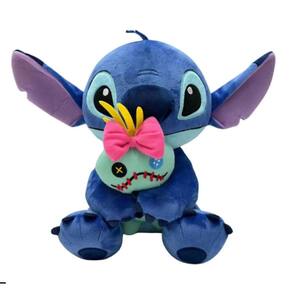 Pelúcia Stitch e Xepa Scrump 30cm Disney Fun Divirta-se