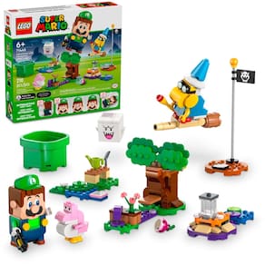 Lego Super Mario Aventuras Interativa Luigi 71440 com 210pcs