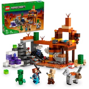 Lego Minecraft A Mina do Ermo 21263 com 538pcs
