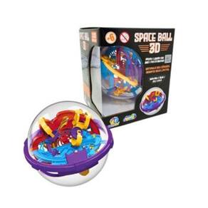 Desafio IQ Space Ball 3D Nettoy Novo Genio 100 Desafios Labirinto Tridimensional Brinquedo Educativo