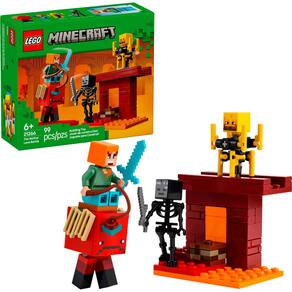 Lego Minecraft Batalha de Lava Nether 21266 com 99pcs