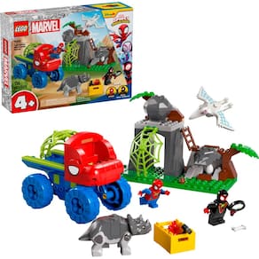 Lego Spidey Resgate Dinossauro 11199 com 136pcs