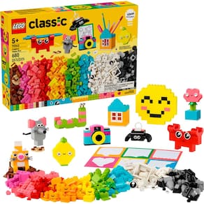 Lego Classic Caixa Criativa Feliz 11042 com 680 peças