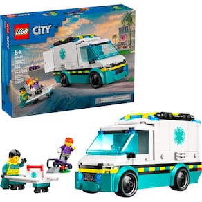 Lego City Ambulância de Emergência 60451 com 184pcs