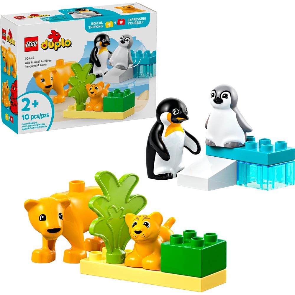 Lego Duplo Familia Pinguins e Leões 10442 com 10pcs