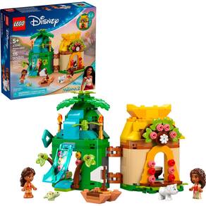 Lego Disney Princess Diversão Ilha Vaiana 43260 com 175 peça