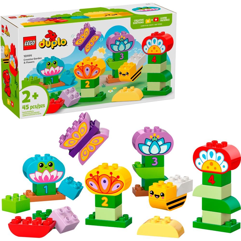 Lego Duplo Jadim Criativo de Flores 10444 com 45pcs