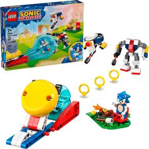 Lego Sonic Batalha na Fogueira do Sonic 77001 com 177pcs