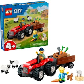 Lego City Trator com Trailer e Ovelhas 60461 com 116pcs