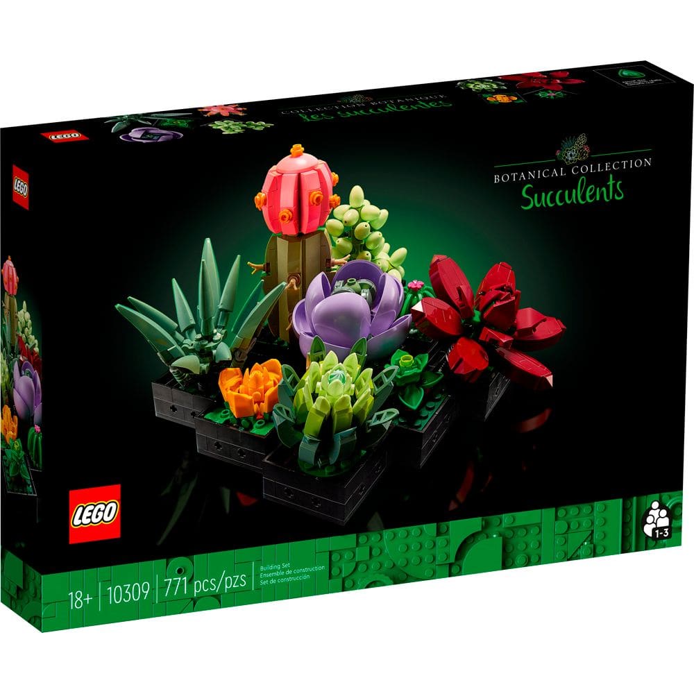 Lego Botanical Suculentas 10309 com 771pcs