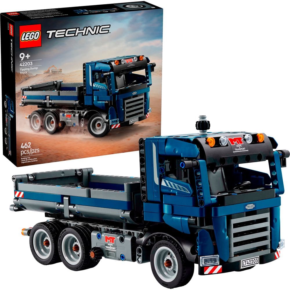 Lego Technic Caminhão Caçamba Basculante 42203 com 462pcs