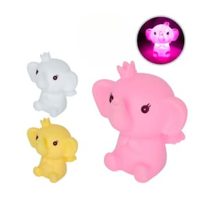 Luminária Abajur Elefante Infantil Baby Mesa Decoração