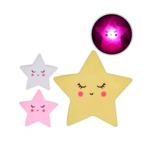 Luminária Bebê Decoração Estrela Abajur Infantil decore o quarto