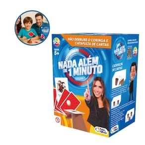 Jogo Nada Além de 1 Minuto Catapulta + Coringa SBT