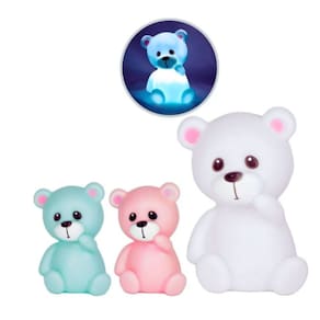Luminária de Urso Abajur Infantil Baby Mesa Decoração Baby
