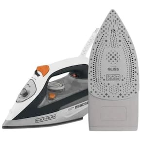 Ferro a Vapor 1200W Turbo Air Black Decker Ceramica Silver 220V