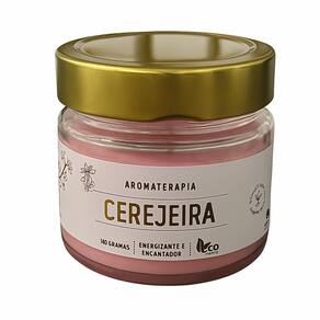 Vela Perfumada Cerejeira Atria Aromática Indiana 140 gramas