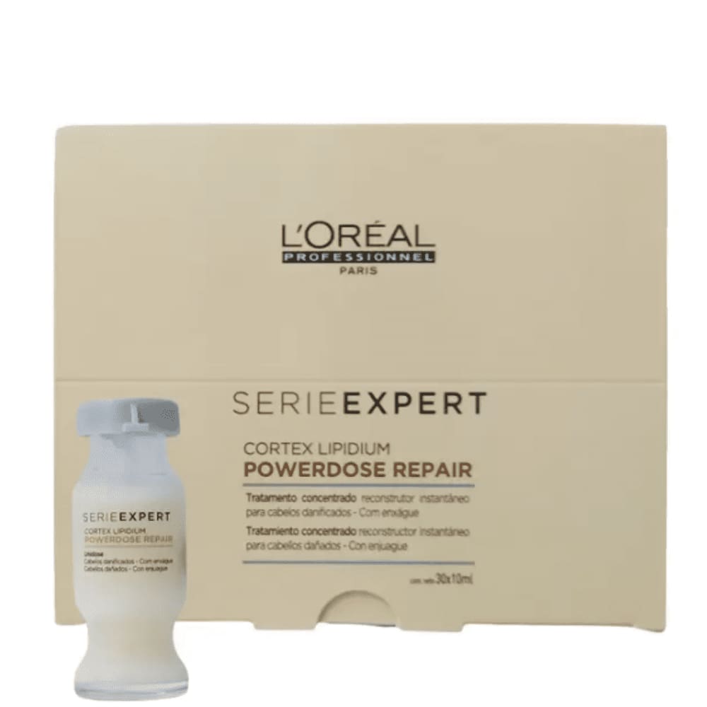 L`Oréal Professionnel Powerdose Cortex Lipidium - Ampola Capilar 30x10ml
