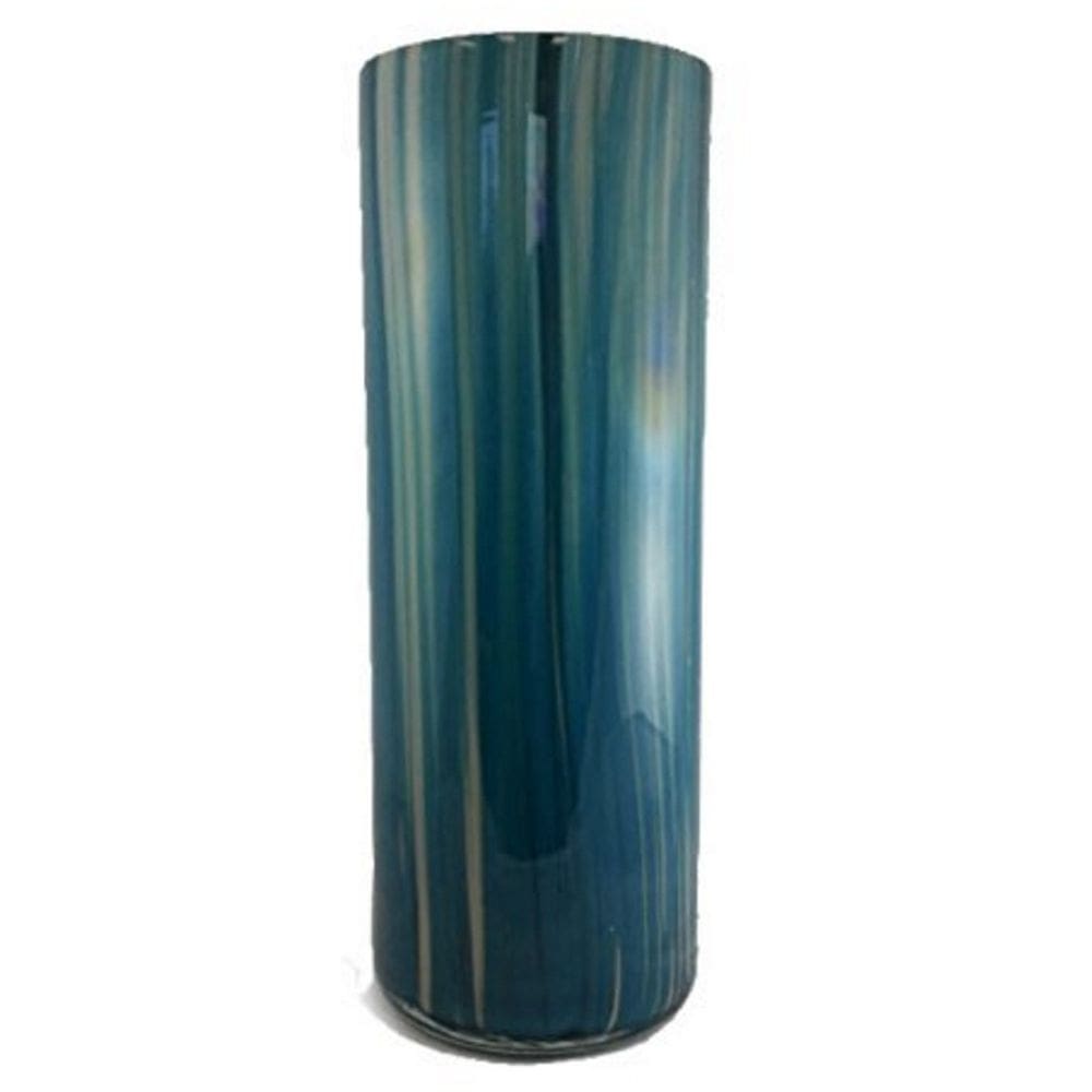 Vaso Manhattan Chic Artisan Anguilla Shades of Blue 16cm