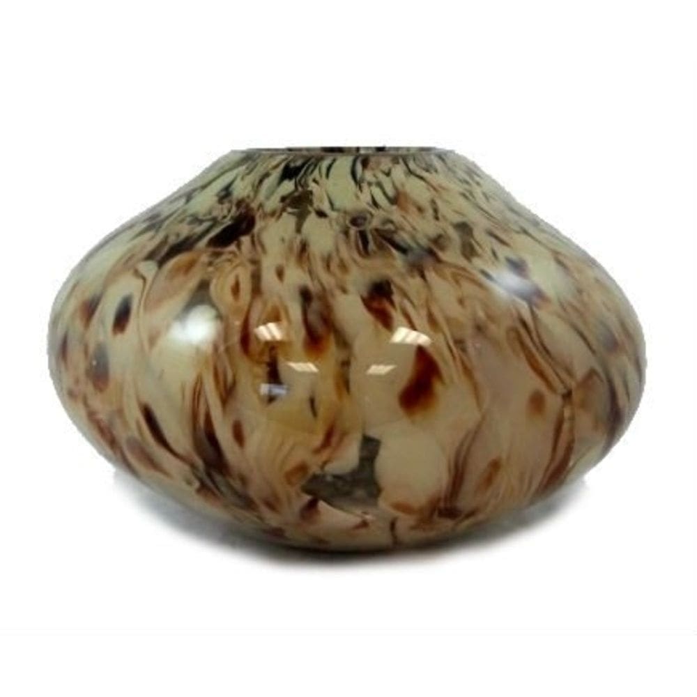 Vaso Manhattan Chic Artisan redondo bege 10x10x5,5 cm