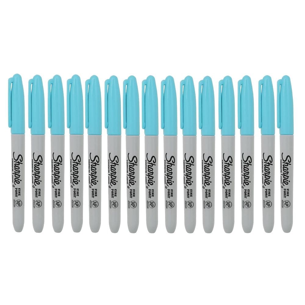 Marker Sharpie Permanent Fine Point Rainshower Ink x12