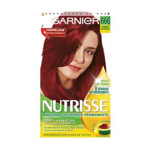 Tintura Creme Nutrisse Garnier Pimenta Malagueta 666 Kit