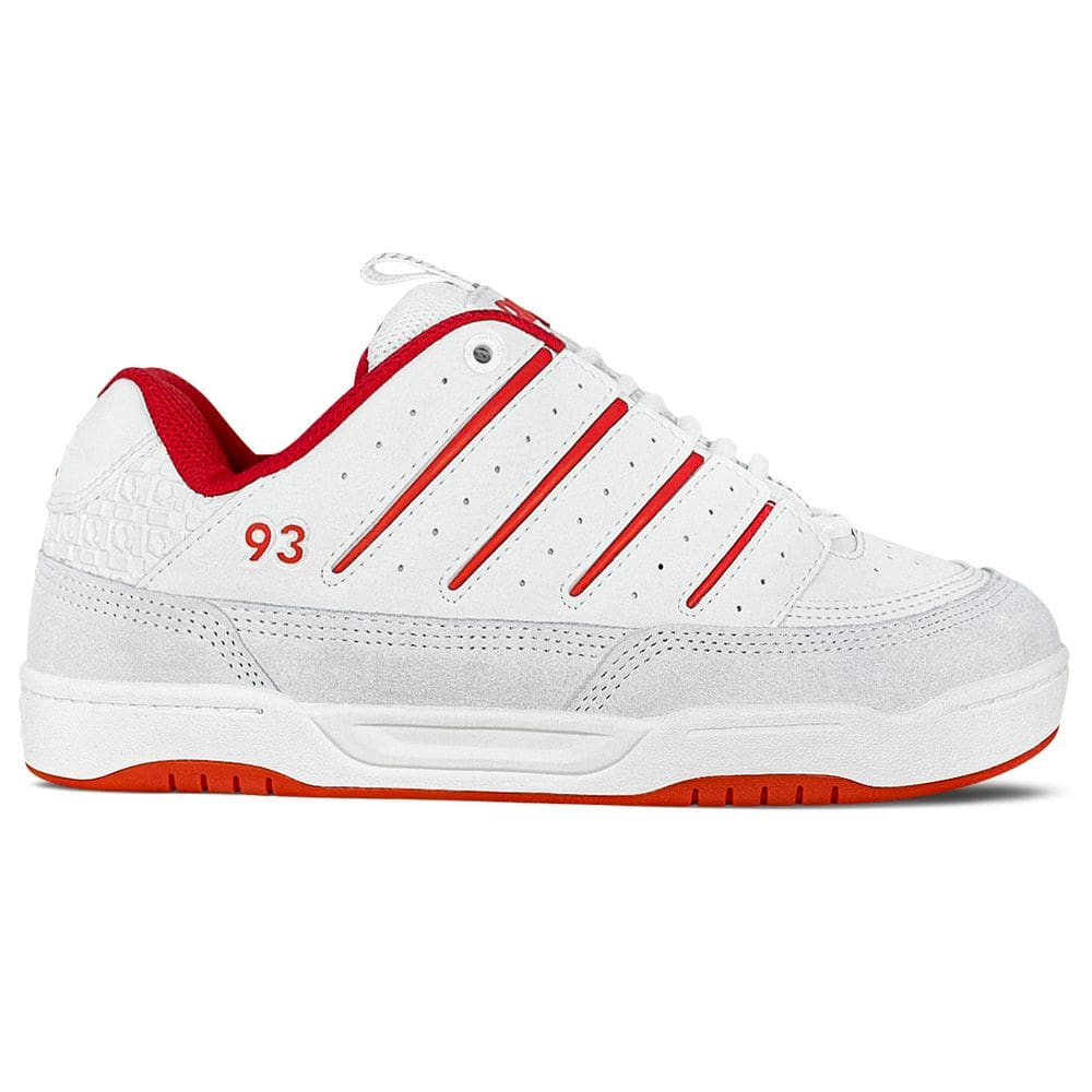 Tênis Qix Golden Unissex | Branco Vermelho