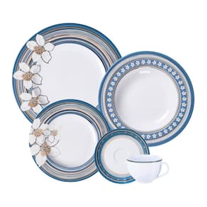 Aparelho de Jantar Tramontina Nix 20 Peças em Porcelana Decorada