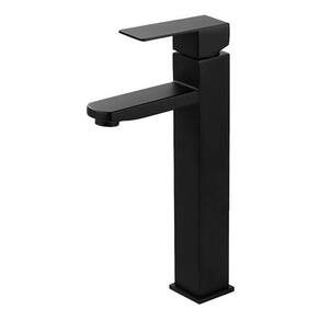 Torneira Preta Banheiro Monocomando Lavabo Bica Alta Vbt