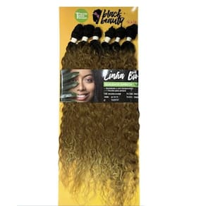 Cabelo Cacheado Beleza Negra 300gr 70cm Black Beauty Linha Bio Cor:tt4-t30-24
