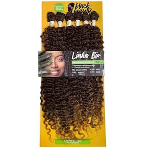 Cabelo Cacheado Beleza Negra 300gr 70cm Black Beauty Linha Bio Cor:hl433-613+1427