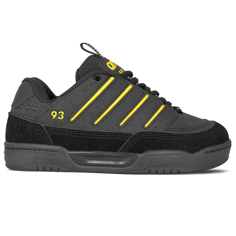 Tênis Qix Golden Unissex | Preto Amarelo