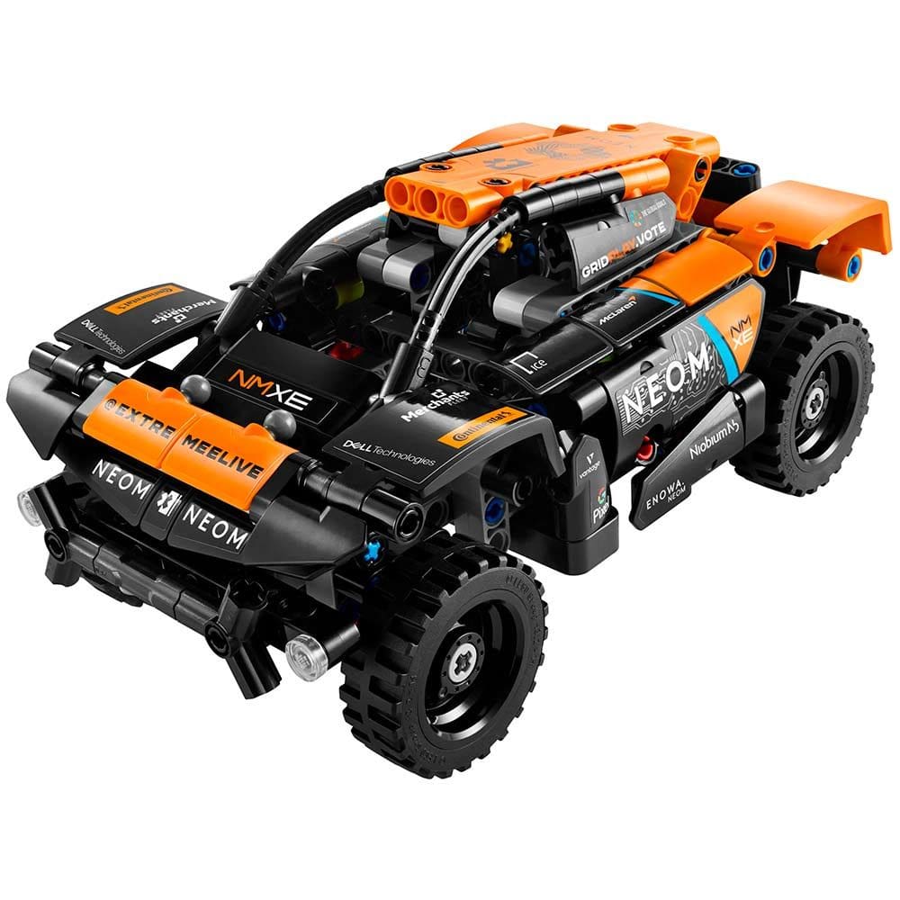 Bloco de Montar - Technic  - Carro de Corrida NEOM McLaren Extreme E - 252 peças - LEGO
