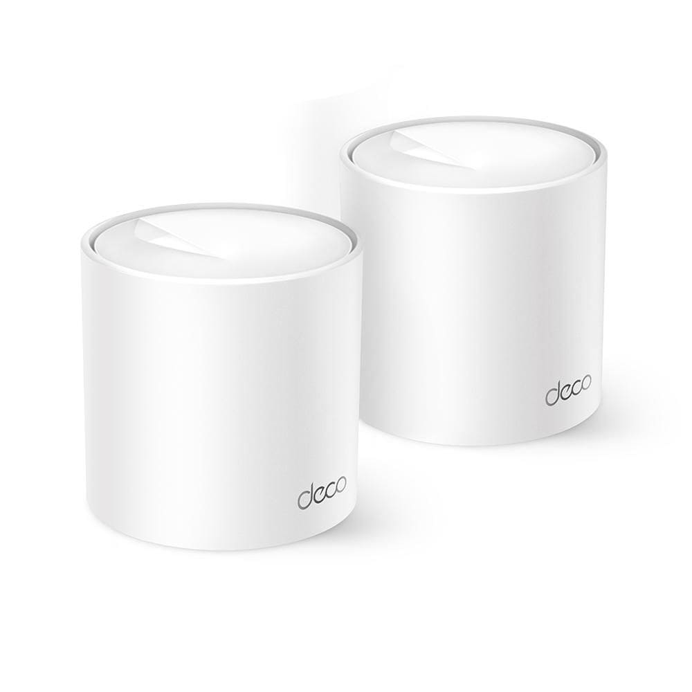 Roteador TP-Link Deco X10 Mesh Wi-Fi 6 Dual Band AX1500 2 portas 2-Pack
