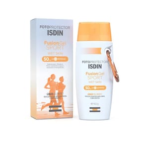 Protetor Solar Corporal Isdin Fusion Gel Sport Wet Skin FPS 50 89,5g
