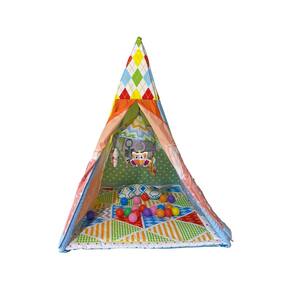 Tapete Infantil De Atividades Cabana Camping