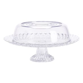 Boleira de vidro com Tampa de Plastico Confit CV244787 Cazza