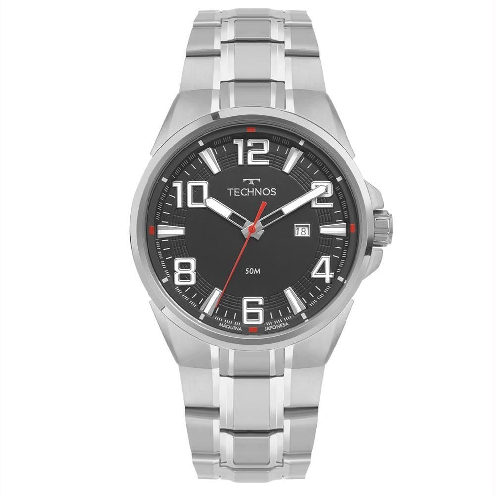 Relógio Technos Masculino Skymaster Prata - 2115TWW/1C