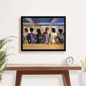 Quadro Decorativo Pink Floyd Mulheres Nuas 45X34Cm