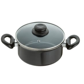 Panela 16 Esmaltada Preta Indução, Cooktop, Elétrico, A Gás